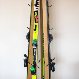 DIY Project Two: Ski Coat Rack
