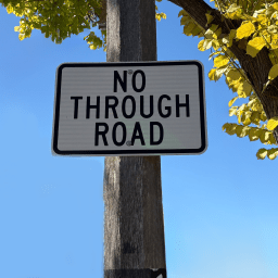 A dead end … not The End